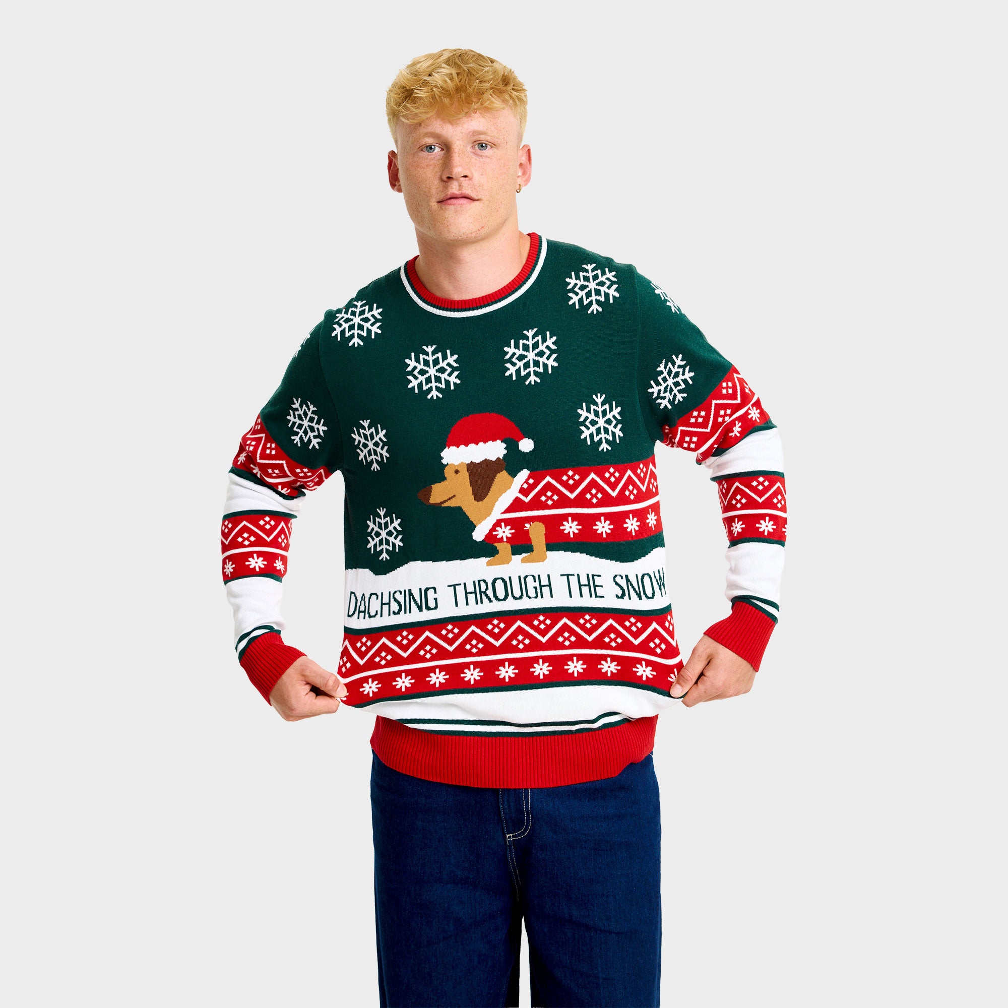 Dasching around julesweater - Herre.